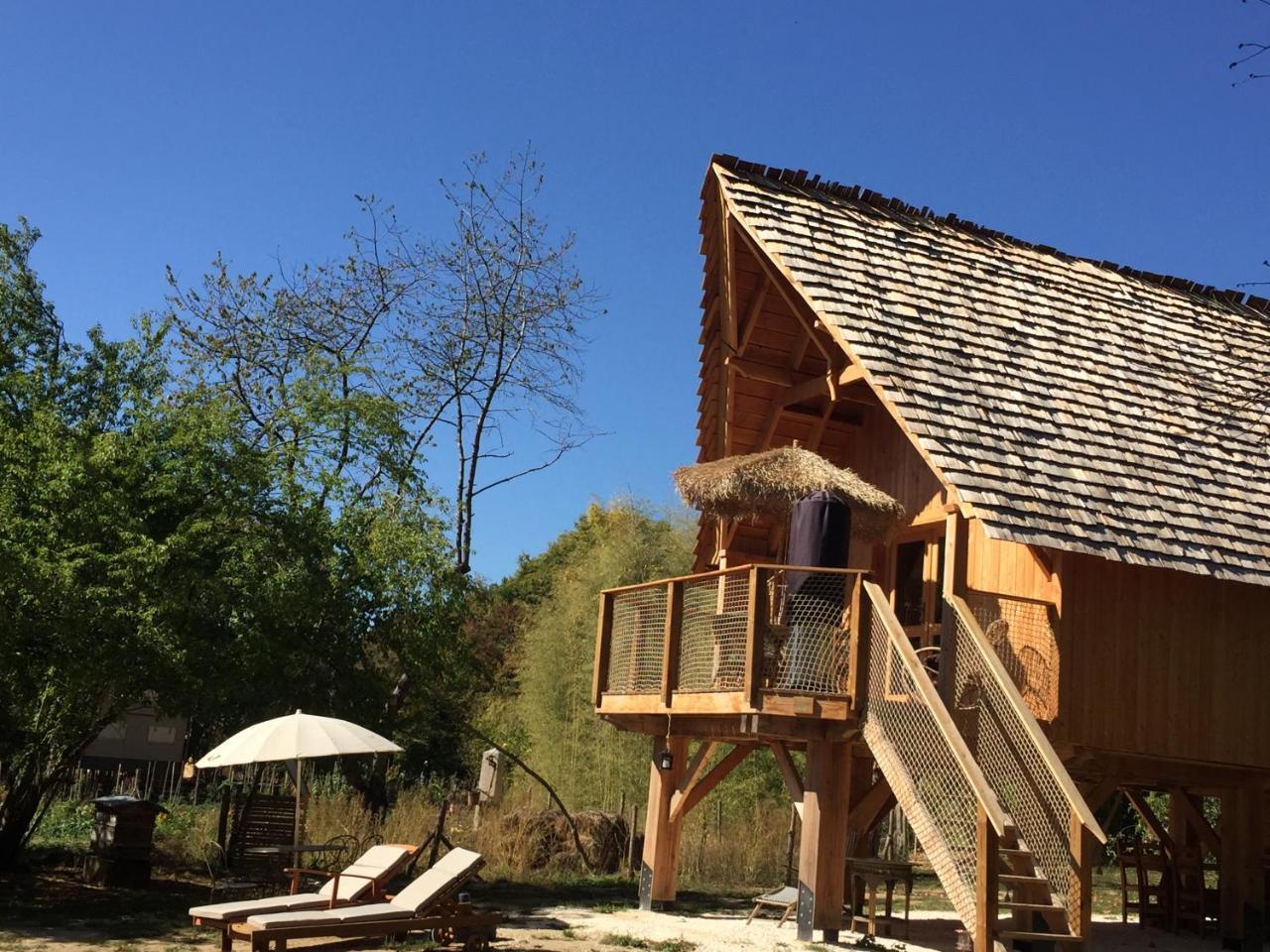 Ecolodge Beauregard Treigny Eksteriør bilde